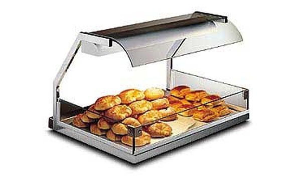 Warming top counter for pastry