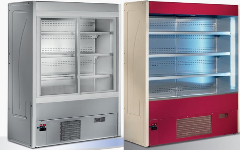 Zidna rashladna vitrina za fast food