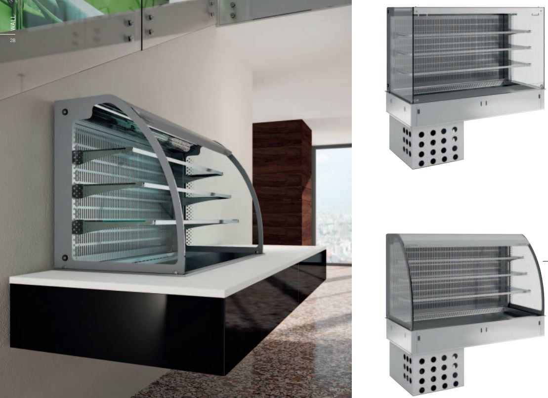 Rashladne ugradbene vitrine drop-in 1